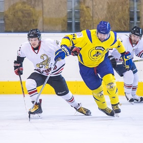 AHL 17-18: HC Včelary - HC Scorpions, 1. SF